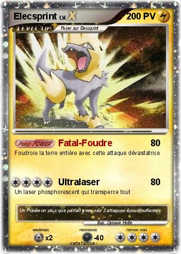 Pokemon Elecsprint