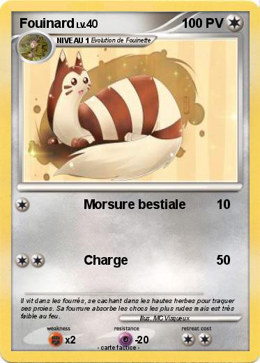 Pokemon Fouinard