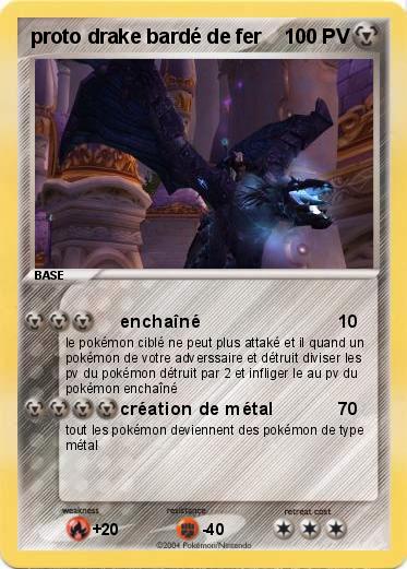 Pokemon proto drake bardé de fer