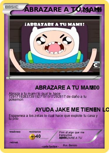 Pokemon ABRAZARE A TU MAMI