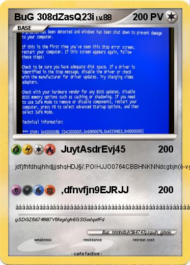 Pokemon BuG 308dZasQ23i