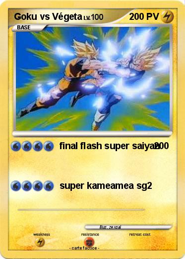 Pokemon Goku vs Végeta