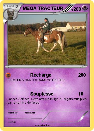 Pokemon MEGA TRACTEUR