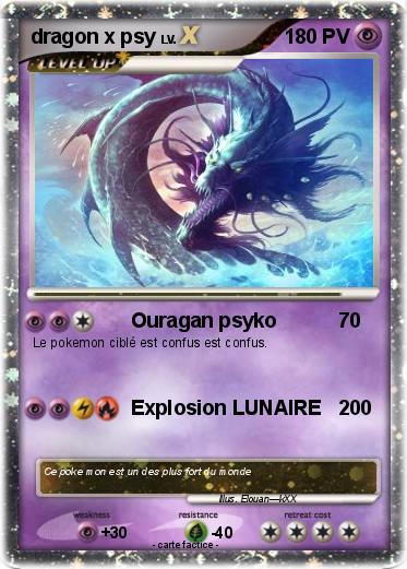 Pokemon dragon x psy
