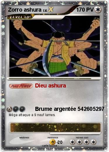 Pokemon Zorro ashura