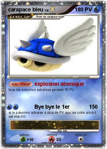Pokemon carapace bleu