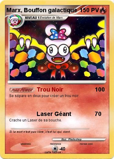 Pokemon Marx, Bouffon galactique