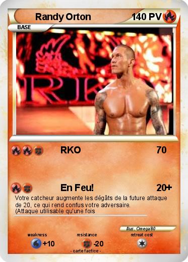 Pokemon Randy Orton