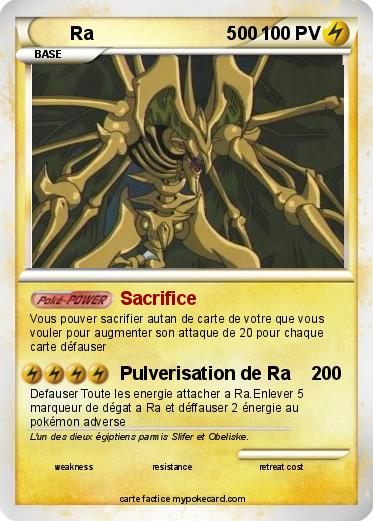 Pokemon Ra                          500