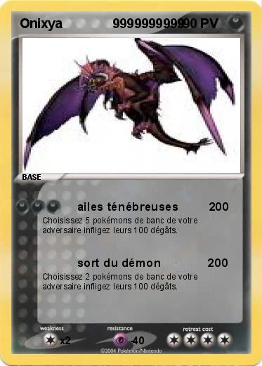 Pokemon Onixya              9999999999