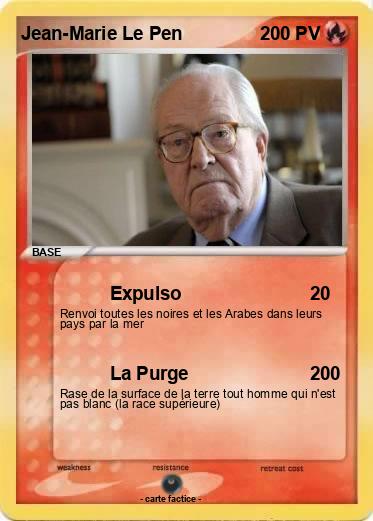 Pokemon Jean-Marie Le Pen
