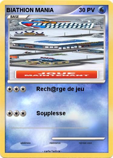 Pokemon BIATHION MANIA