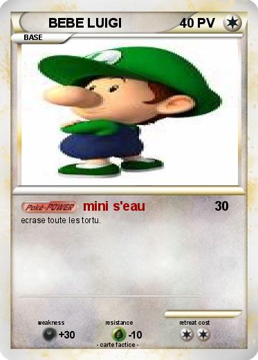 Pokemon BEBE LUIGI