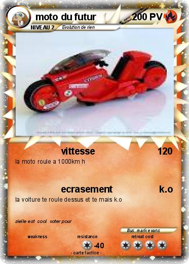 Pokemon moto du futur