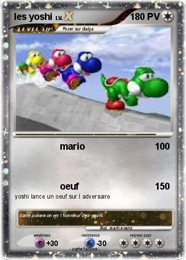 Pokemon les yoshi
