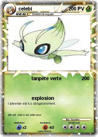 Pokemon celebi