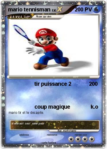 Pokemon mario tennisman