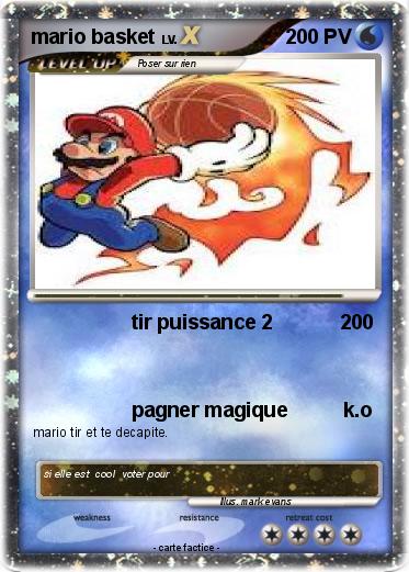 Pokemon mario basket