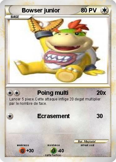 Pokemon Bowser junior