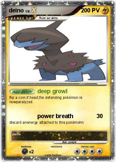 Pokemon deino