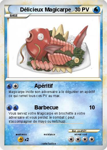 Pokemon Délicieux Magicarpe