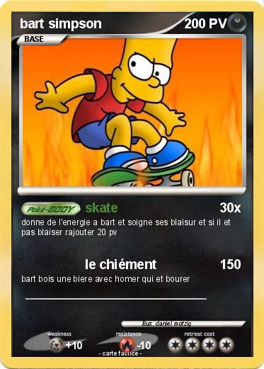 Pokemon bart simpson