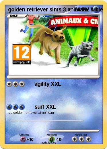 Pokemon golden retriever sims 3 animaux & cie