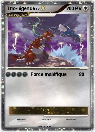 Pokemon Trio-légende
