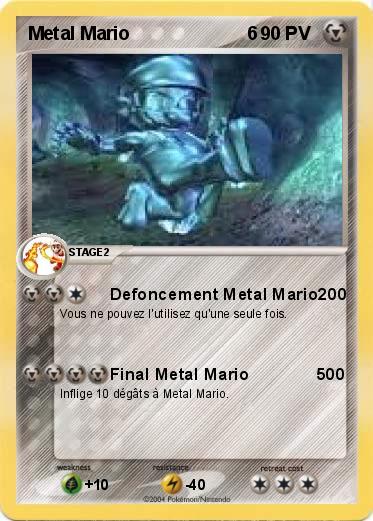 Pokemon Metal Mario                       6                  