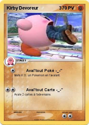 Pokemon Kirby Devoreur                 3                 