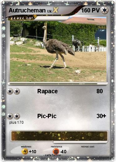 Pokemon Autrucheman