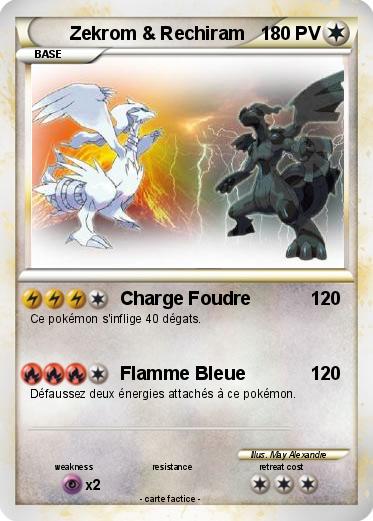 Pokemon Zekrom & Rechiram