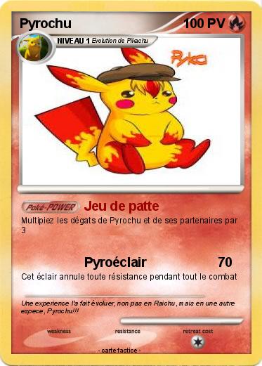 Pokemon Pyrochu