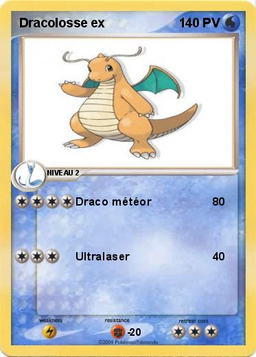 Pokemon Dracolosse ex