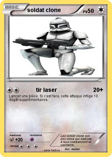 Pokemon soldat clone