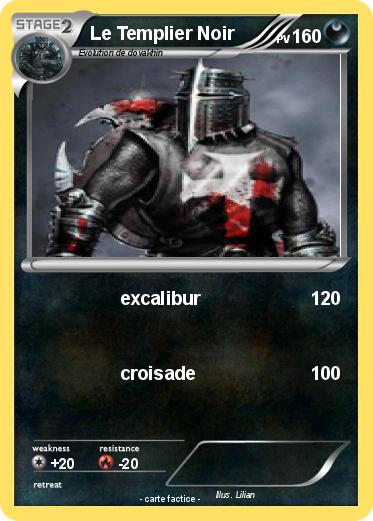 Pokemon Le Templier Noir