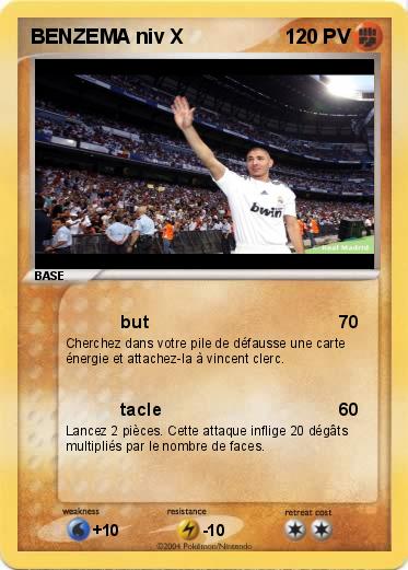 Pokemon BENZEMA niv X