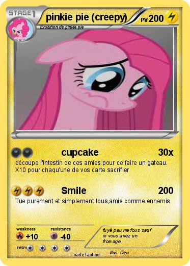 Pokemon pinkie pie (creepy)