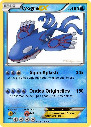 Pokemon Kyogre