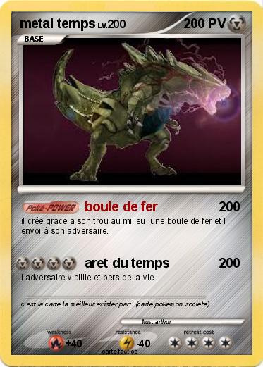 Pokemon metal temps