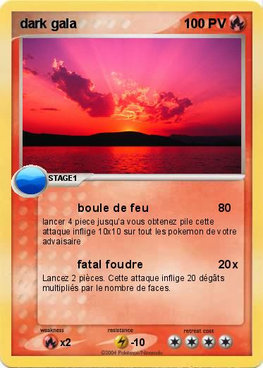 Pokemon dark gala