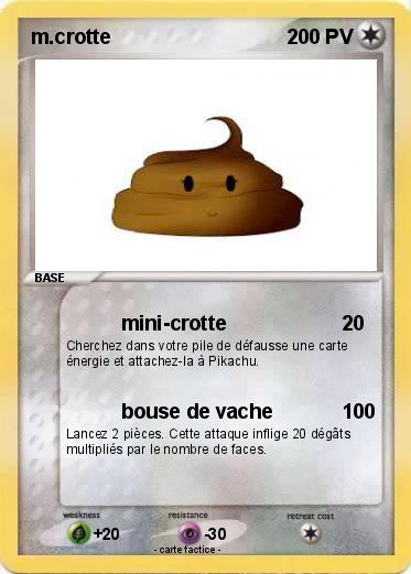 Pokemon m.crotte