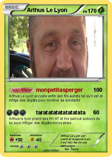 Pokemon Arthus Le Lyon