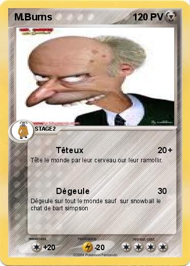 Pokemon M.Burns