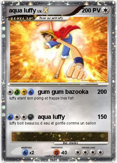 Pokemon aqua luffy