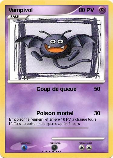 Pokemon Vampivol