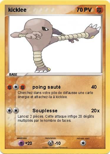 Pokemon kicklee