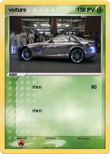 Pokemon voiture 
