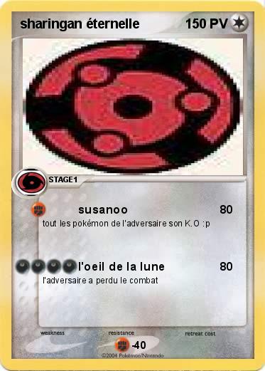 Pokemon sharingan éternelle