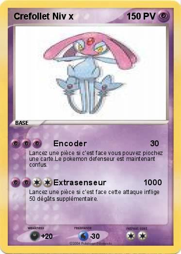 Pokemon Crefollet Niv x